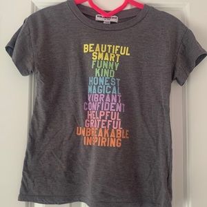 Great tee with great adjectives ❤️